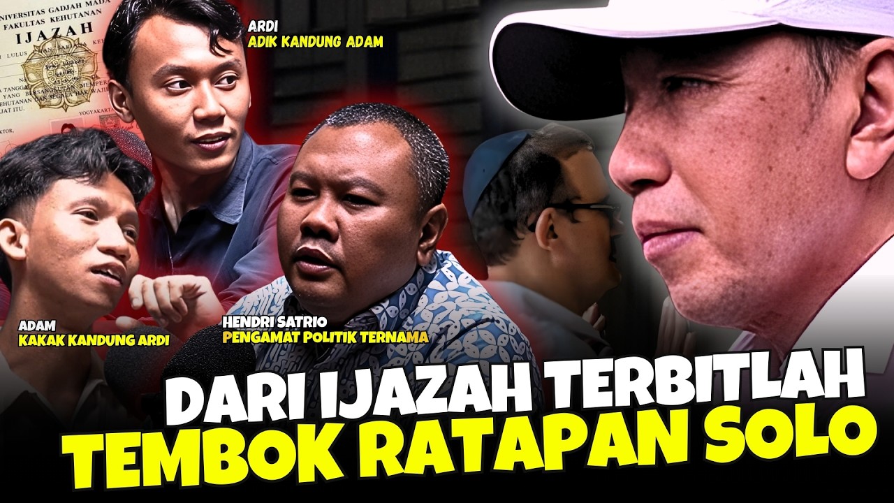 Dari Isu Ijazah Jokowi, Muncul “Tembok Ratapan” di Solo? Ada Apa Sebenarnya!