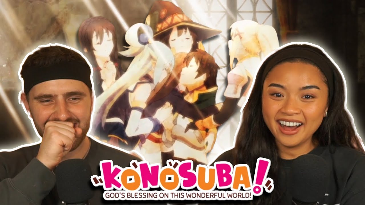 KAZUMA'S JIGGLE WISHES!! - Girlfriend Reacts To Konosuba OVA 1 REACTION!