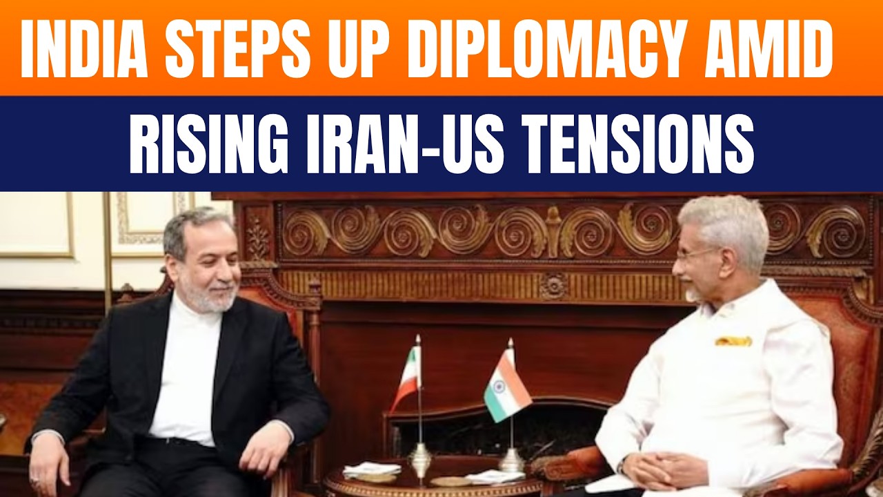 India Steps Up Diplomacy Amid Iran-US Tensions: Jaishankar Talks to Gulf, Iran Leaders