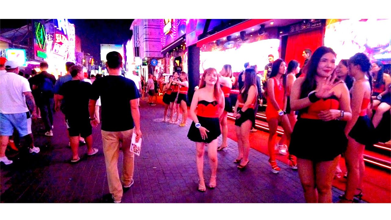 【2024年11月最新パタヤ ウォーキングストリート】NightWalk Pattaya タイ Walking St マッサージ Bar Pub nightlife バー ロシア人ナイトライフ