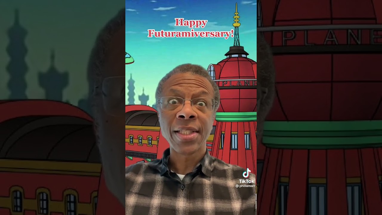 Happy 24th Anniversary (3/28) Futurama from Phil Lamarr! 