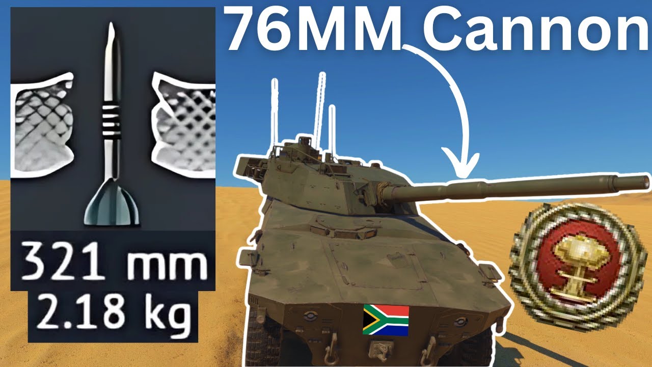 Small Caliber APFSDS SUCKS | Rooikat Mk.1D