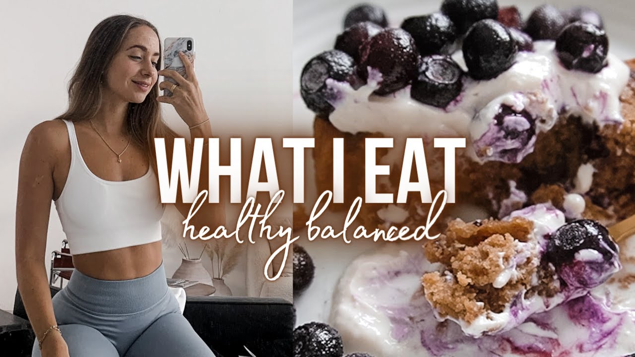 WHAT I EAT IN A DAY (healthy & easy) + HOW I TRAIN // annrahel