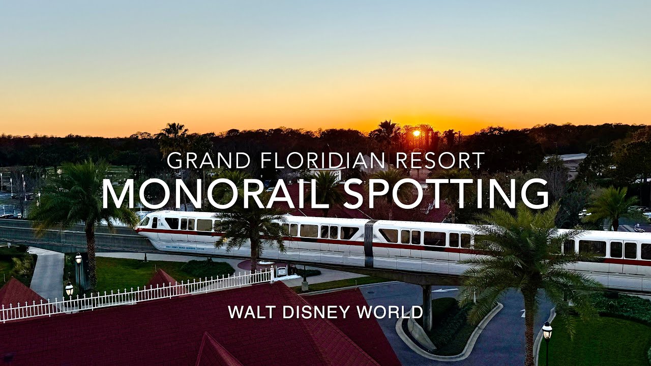 Monorail Spotting from The Villas at Disney's Grand Floridian Resort