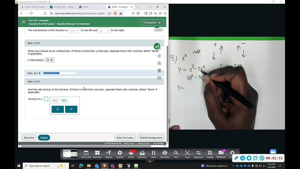 LIT Aleks CA 7 2 Polynomial Functions 9