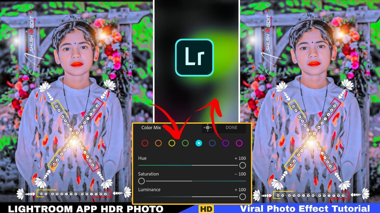 Lightroom Mobile HDR Editing Tricks 2026 🌷 | Viral Photo Effect Tutorial