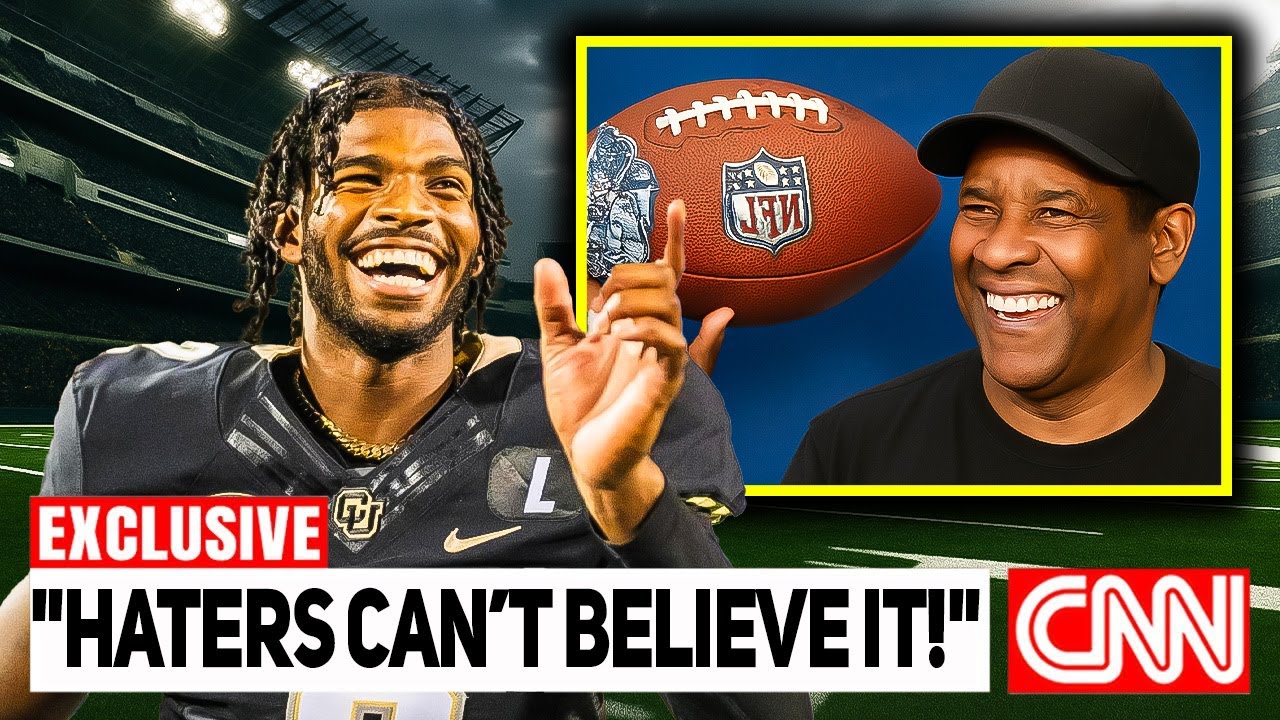 HATERS SHOOK After Denzel Washington Calls Shedeur Sanders The BEST QB!