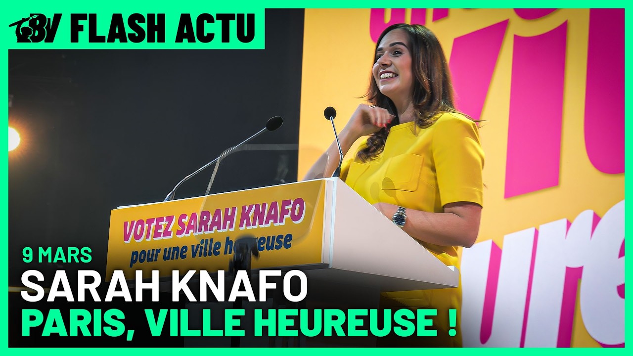Sarah Knafo, futur maire de Paris ?