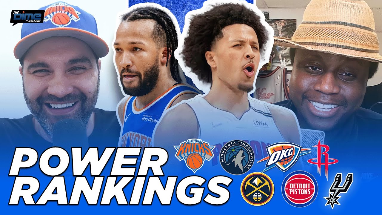 NBA Power Rankings: Pistons at the TOP? Knicks creep back in | The Dime With Josh and Kwab