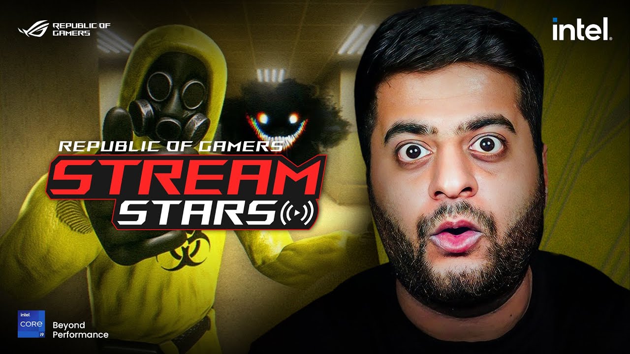 Get ready for scary levels in Backrooms with  @itsaang  | ROG Stream Stars powered by @intelindia