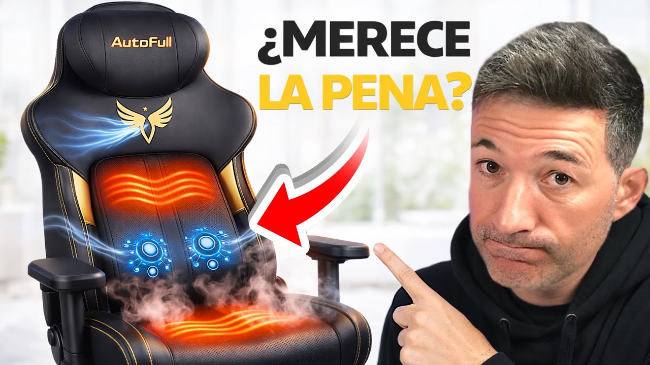 ¿La mejor silla gaming? Doble opinión y pruebas definitivas | AutoFull M6 Ultra 2.0
