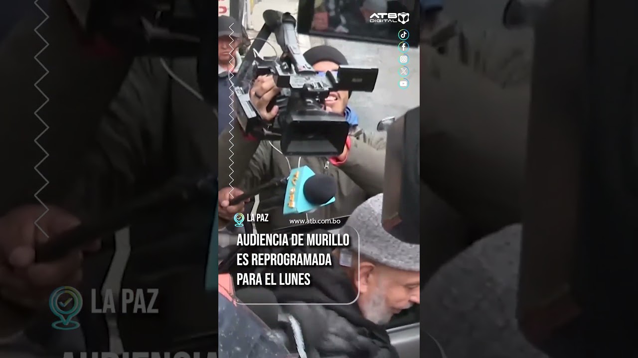 Audiencia de Murillo es reprogramada para el lunes