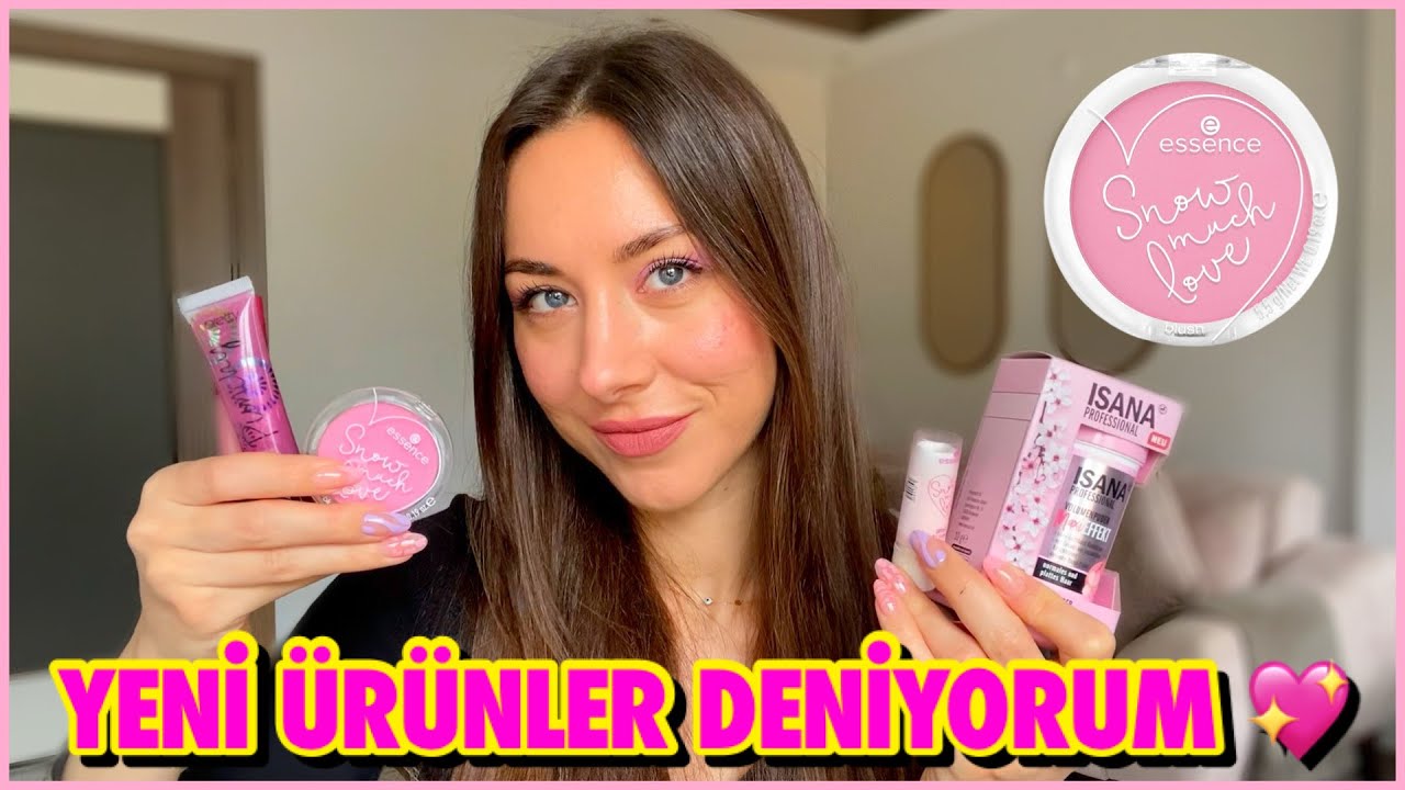 YENİ ÜRÜNLER DENİYORUM 💜 | ESSENCE YENİ KOLEKSİYON, PRETTY GLOSS,ISANA SAÇ PUDRASI, DEBORAH RUJ