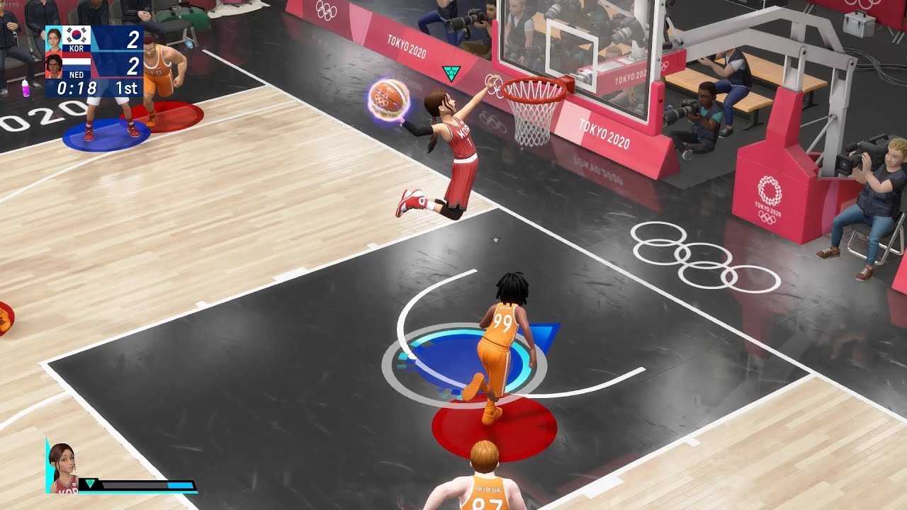 Olympic Games Tokyo 2020: The Official Video Game Gameplay - Basketball