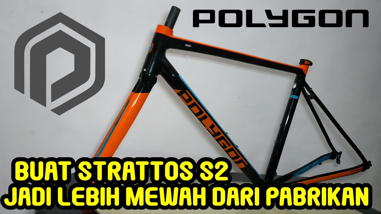 REPAINT POLYGON STRATTOS S2 JADI LEBIH MEWAH DARI PABRIKAN