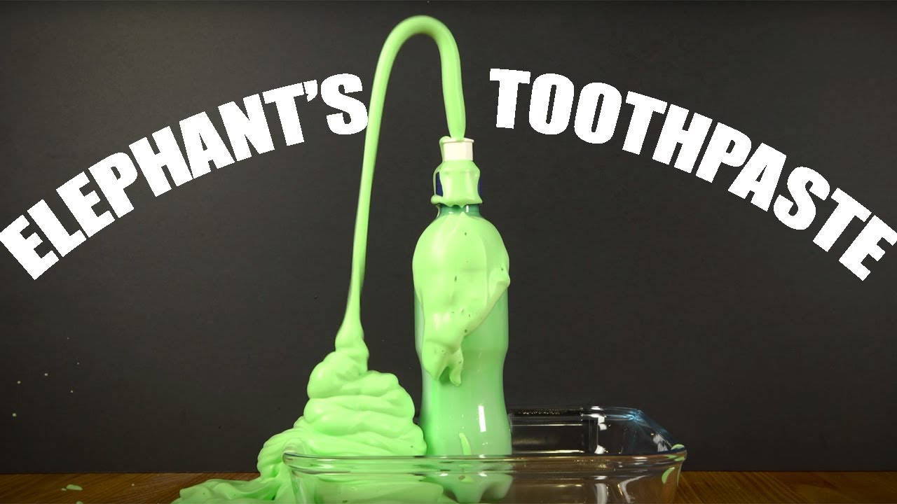 ELEPHANT&rsquo;S TOOTHPASTE: An impressive experiment you can try at home