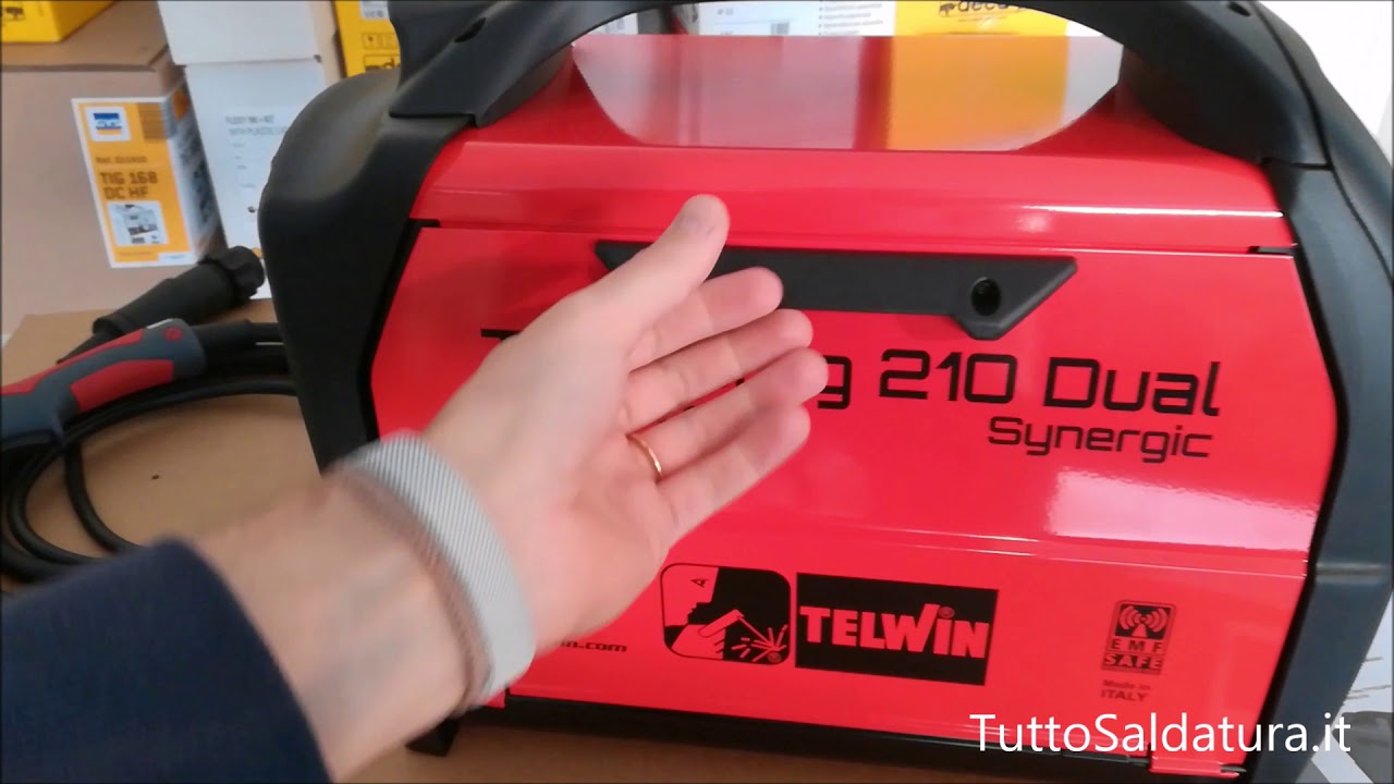 Saldatrice a filo Technomig 210 Dual Synergic