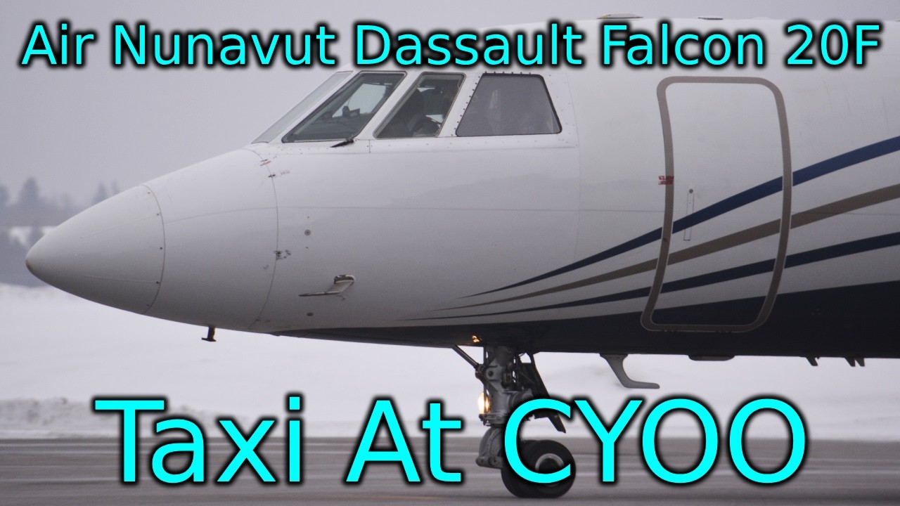 Dassault Falcon 20F Taxi | YOO Spotting
