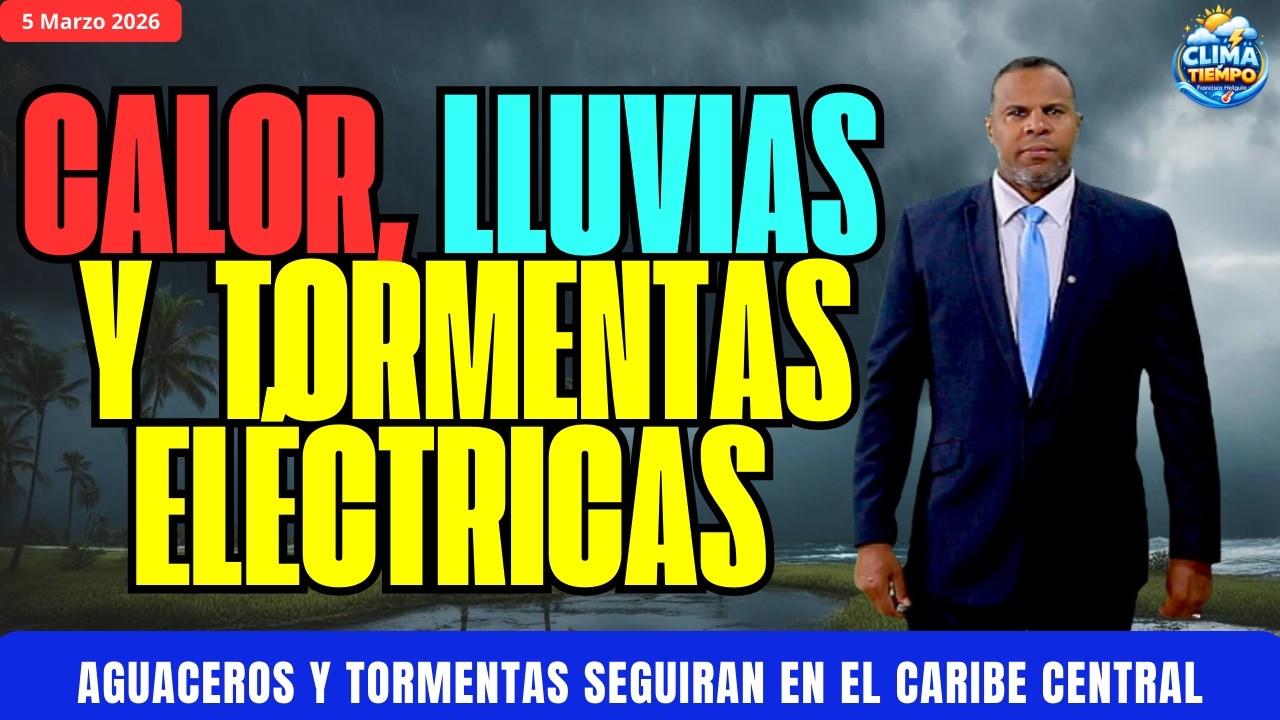 5 MARZO. POSIBLES INUNDACIONES POR AGUACEROS Y TORMENTAS ELÉCTRICAS