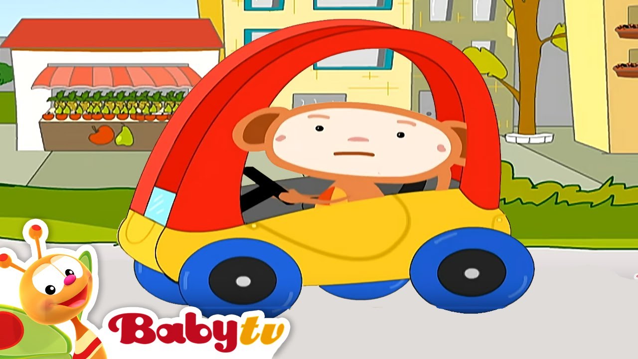 O carro do Oliver | faz truques a ele | BabyTV Brasil
