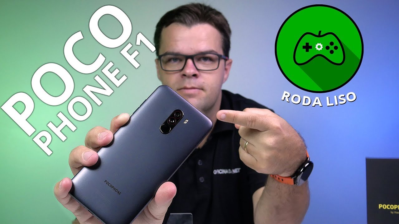 🔥 POCOPHONE F1 é bom para jogos? - Roda Liso