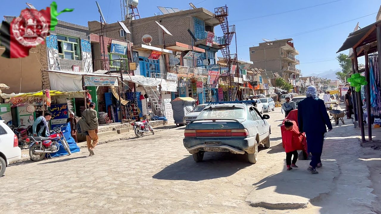 ASMR Discover Sangmashe Bazaar | Everyday Life in Jaghori, Afghanistan