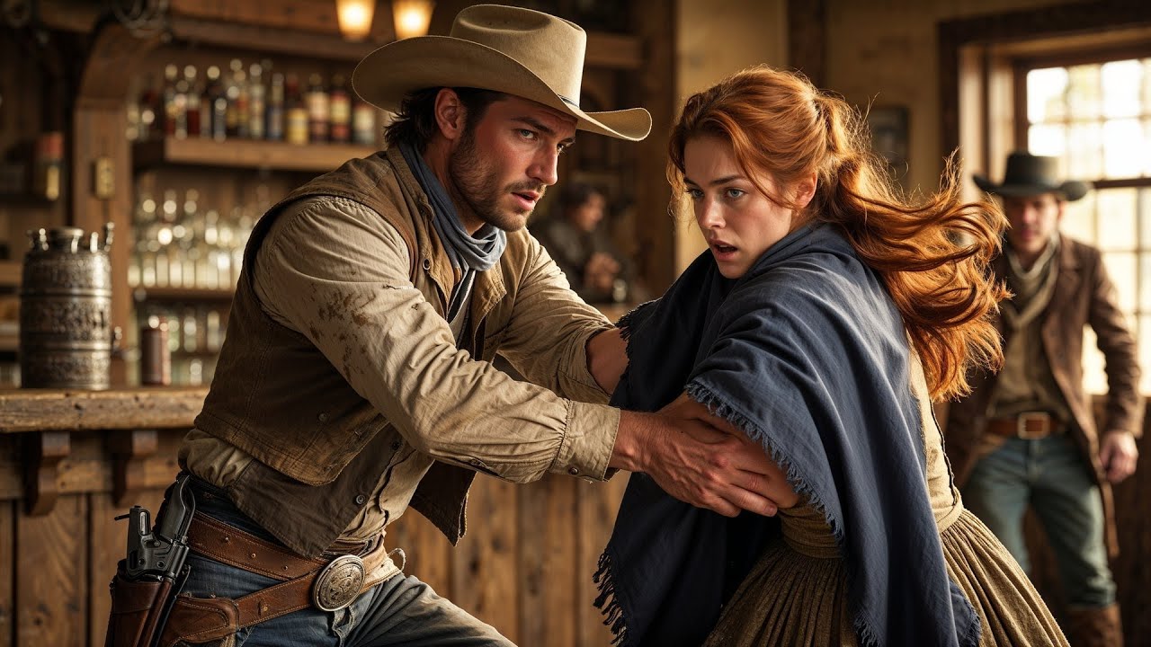 She Tried to Run From a Drunk With a Weapon, The Cowboy Grabbed His Arm Before He Could Fire