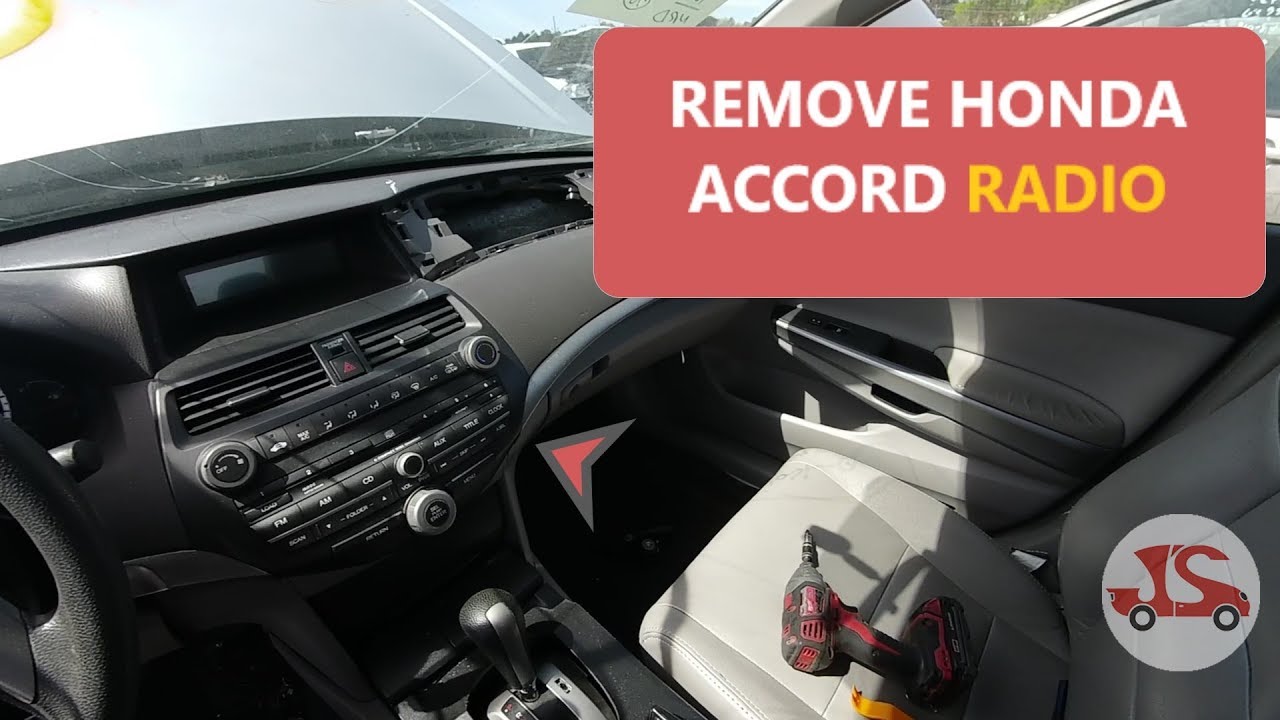 How to remove the radio console from a Honda Accord 2008-2012