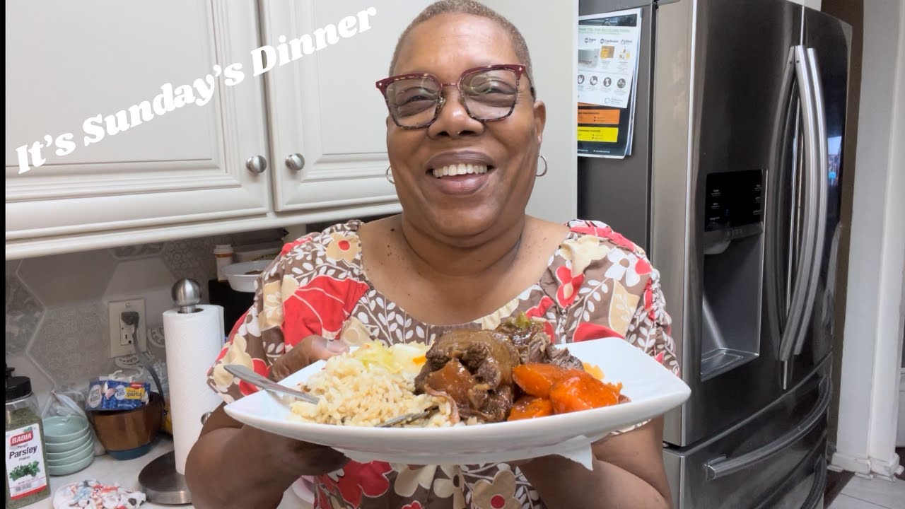 Sunday's Dinner with OX TAILS!