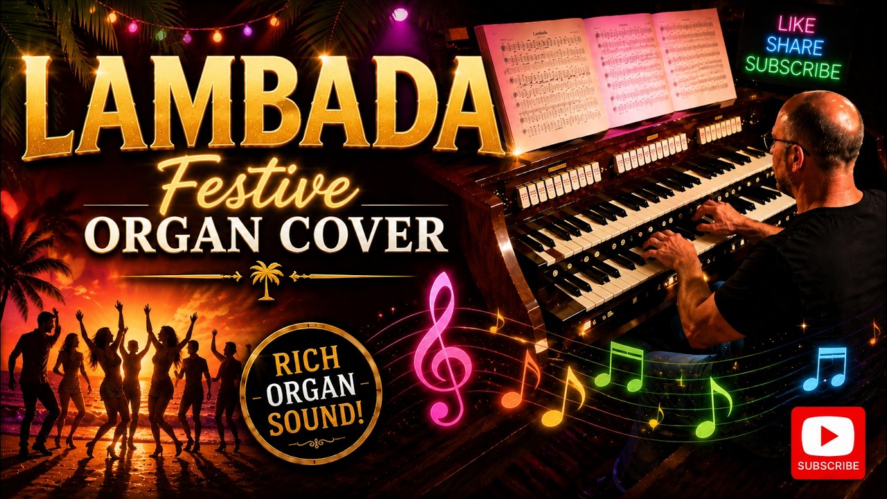 PIPE ORGAN COVER: LAMBADA by Martijn Koetsier