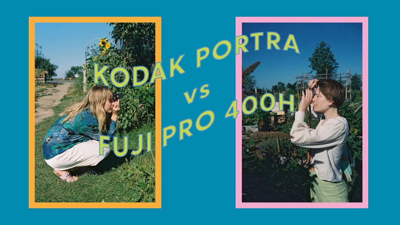 Shooting Portraits on Fuji Pro 400H vs Kodak Portra 400