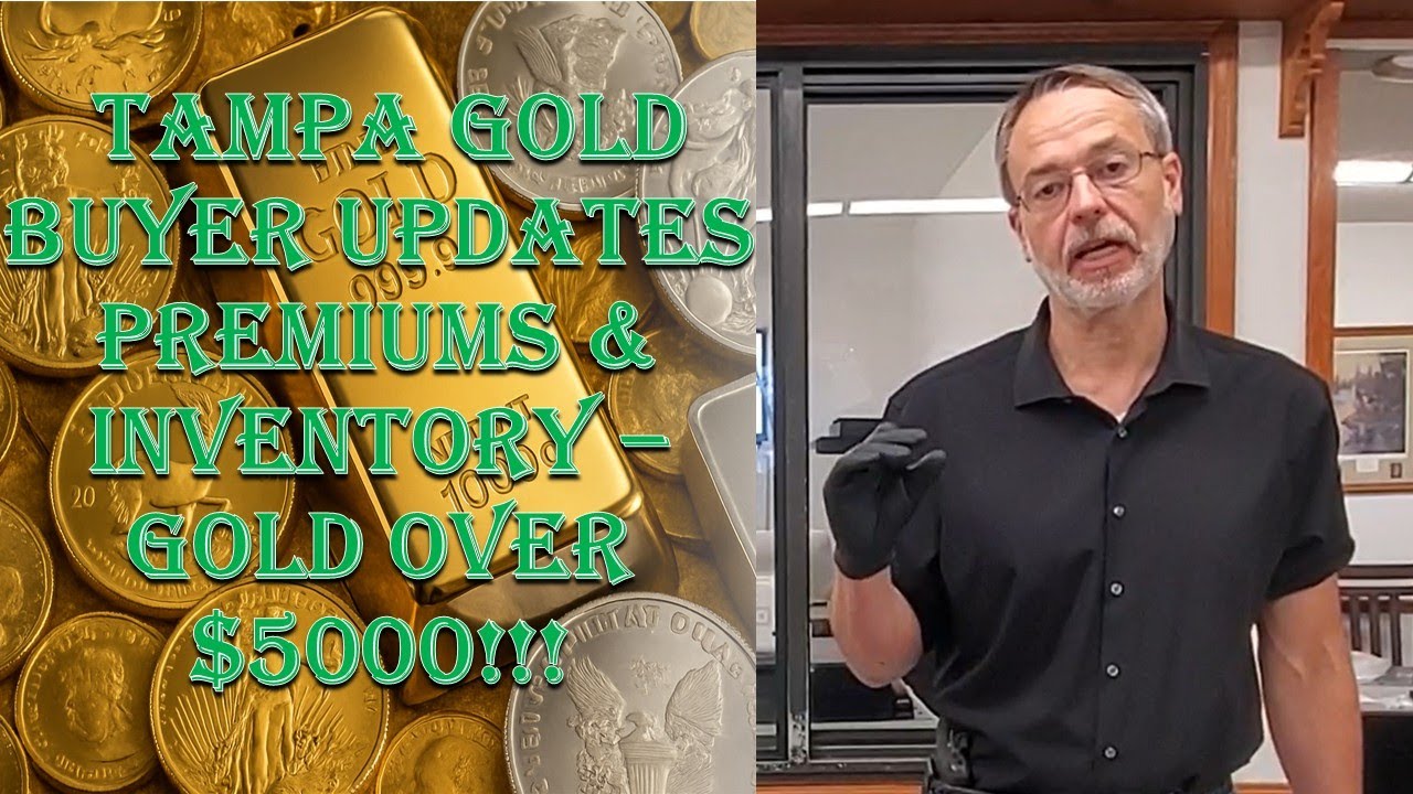 Tampa Gold Buyer Updates Premiums & Inventory - 2/4/26 - Gold Over $5000 and Silver Over $90 AGAIN!!