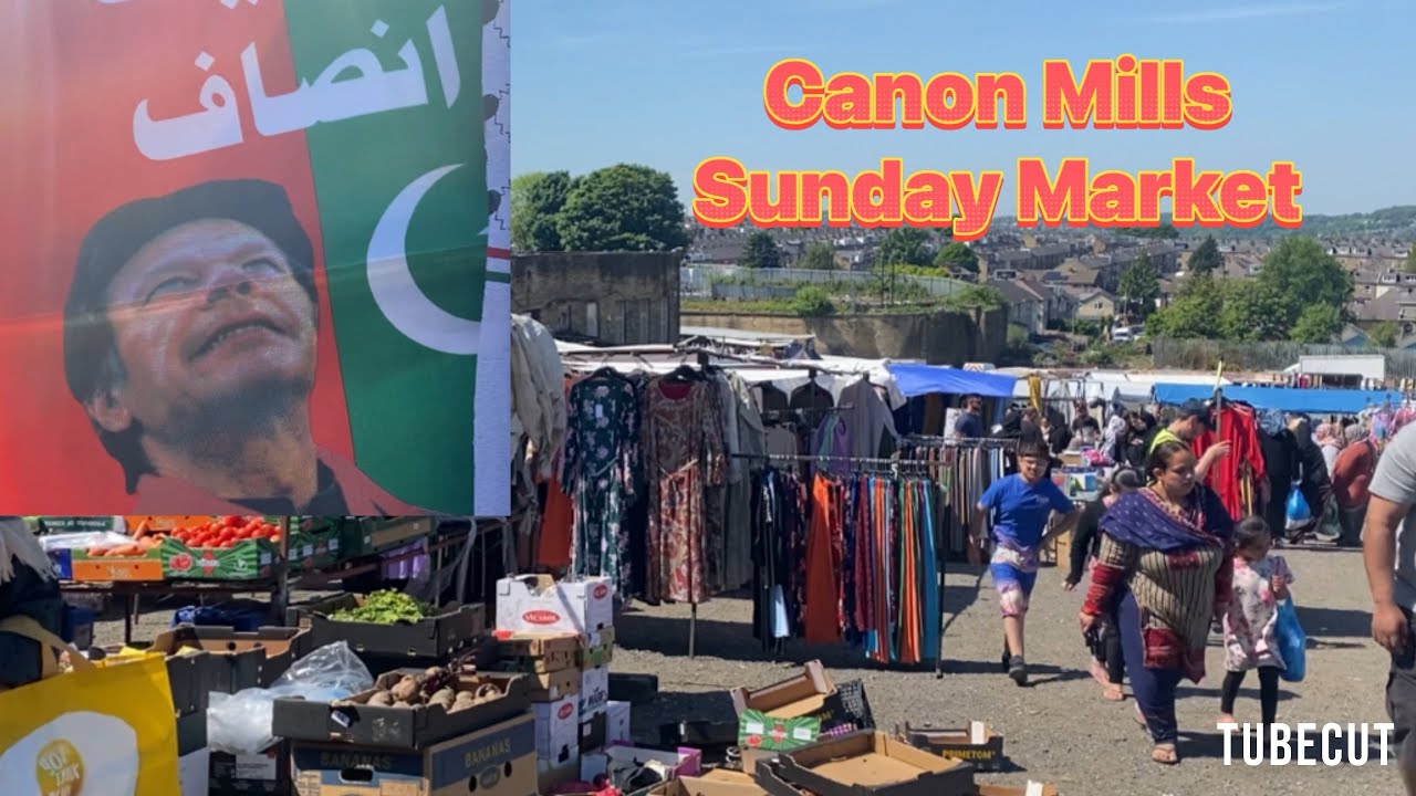 Cannon Mills Bradford Uk 🇬🇧|Pakistani|Sasta #amzing |Bazaar |zamsvlogsuk