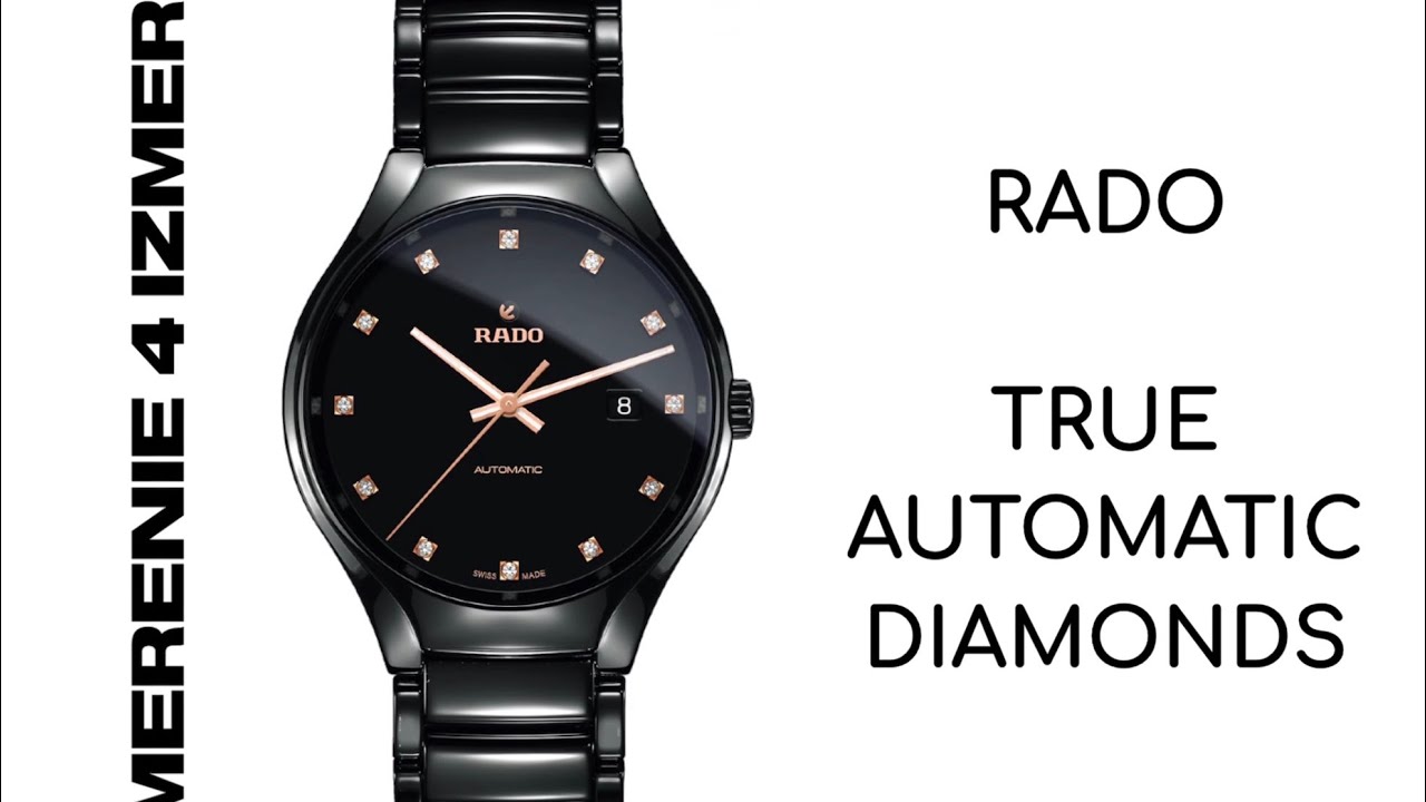 Обзор 4 Измерение  RADO TRUE AUTOMATIC DIAMONDS R27056732
