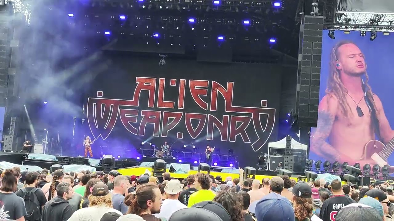 Alien Weaponry - Rū Ana Te Whenua [Hellfest 29/6/2024]