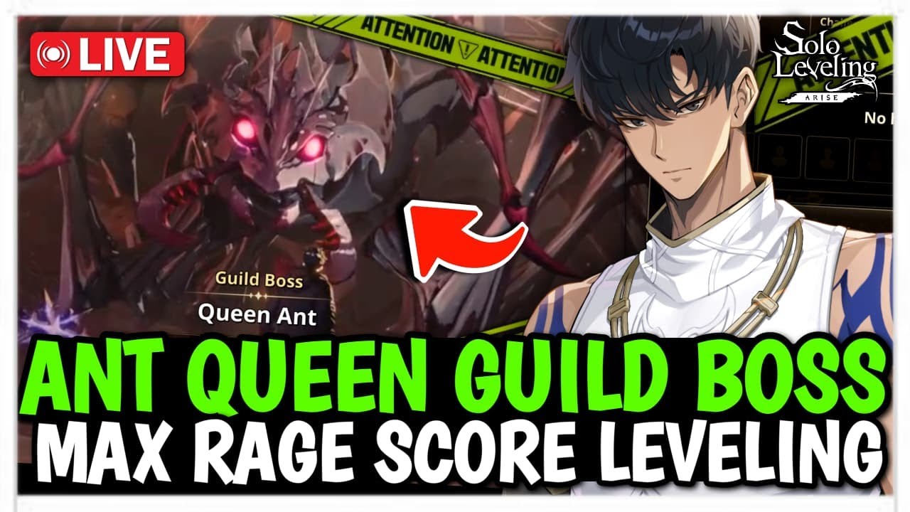 ANT QUEEN IS BACK! WATER GUILD BOSS RUN - Solo Leveling: Arise