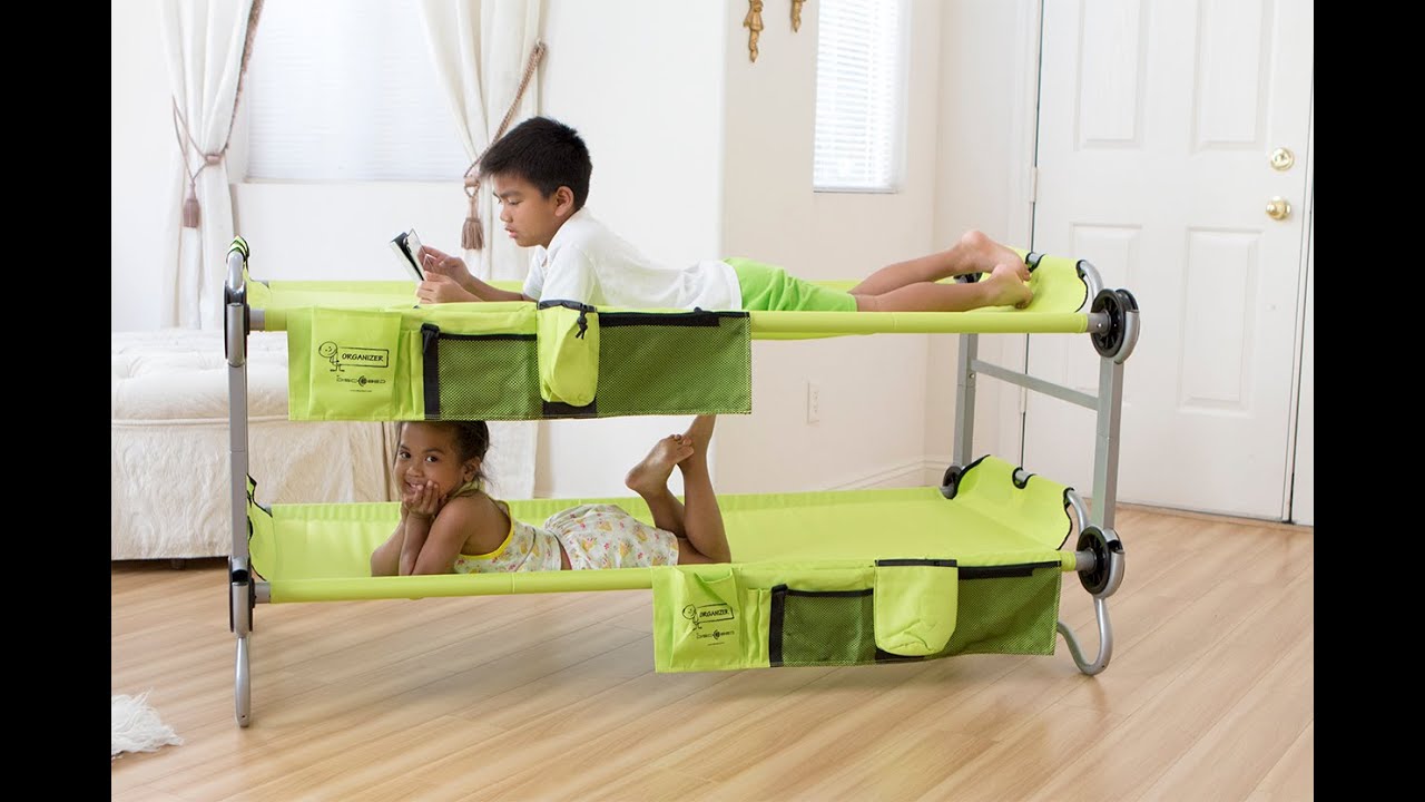 The KID-O-BUNK, a 3-in-1 mobile bunk bed for kids.