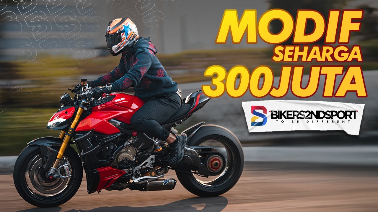 UBAH KONSEP DUCATI STREETFIGHER V4S | MODIF ABIS 300 JUTAAN ‼️😱