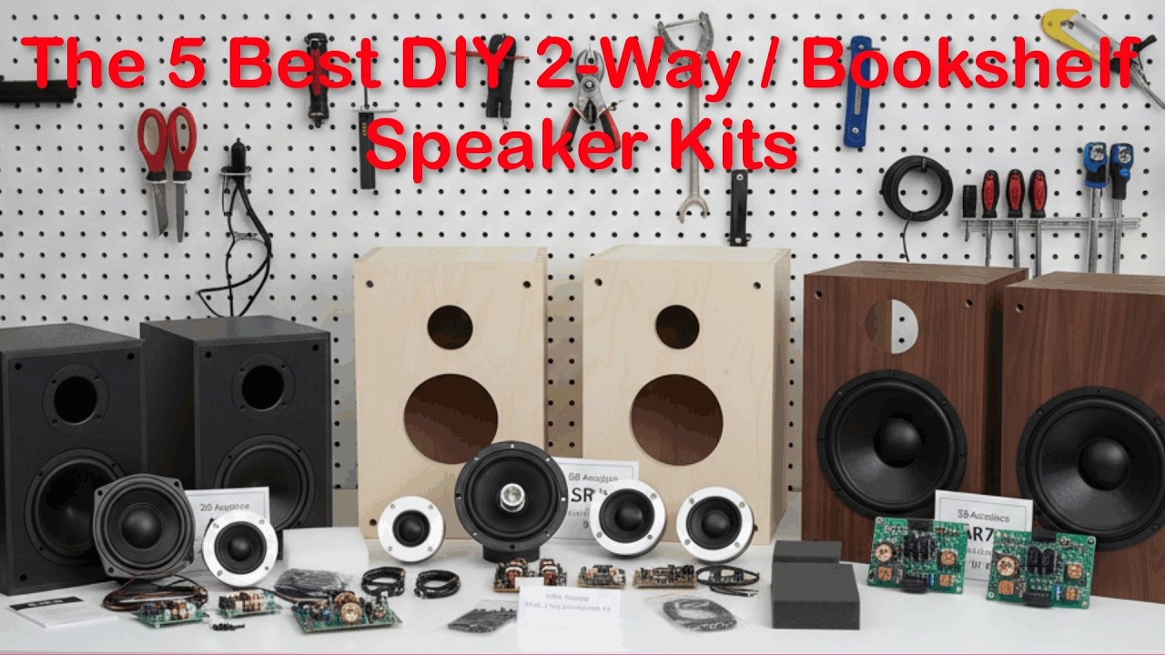5 High-Quality DIY 2-Way Speaker Kits That Compete with $4,000 Speakers | 5 Serious DIY Speaker Kits