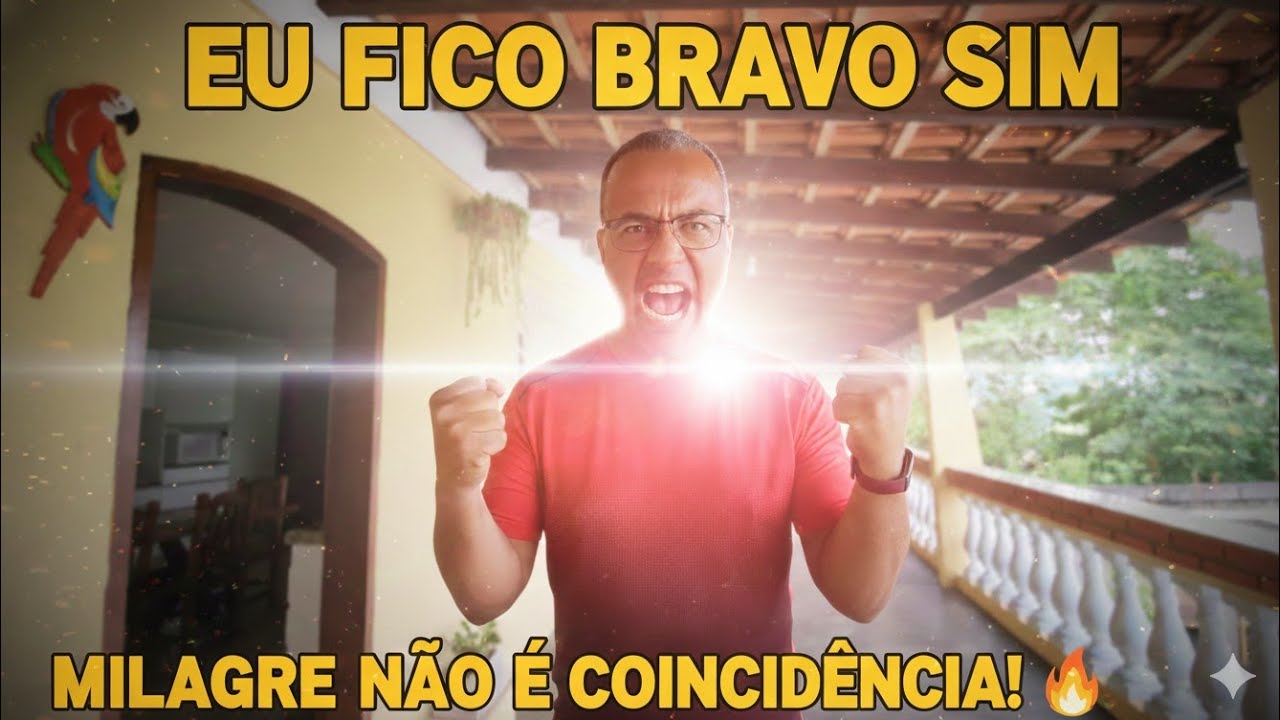 EU FICO BRAVO SIM: MILAGRE NÃO É COINCIDÊNCIA! 🔥 