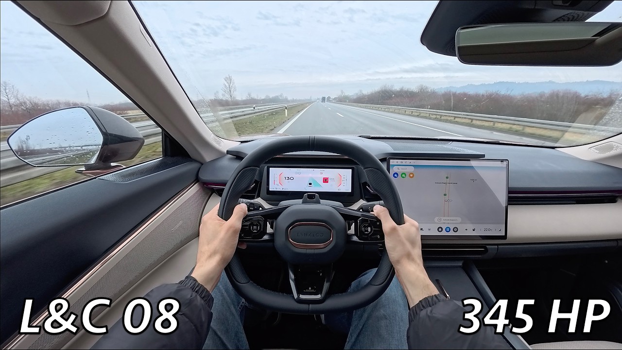 Lynk & Co 08 2026 POV Test drive (345 HP, PHEV)
