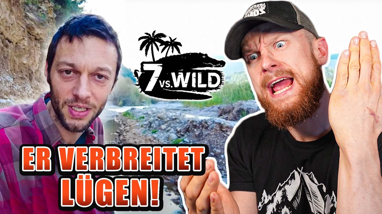 SURVIVAL-EXPERTE verbreitet Falschaussagen über 7 vs. Wild | Fritz Meinecke reagiert