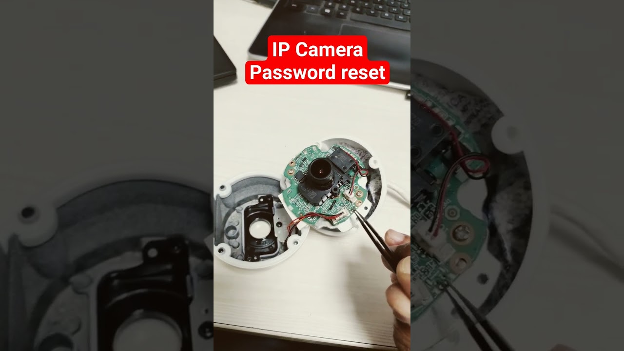 CP Plus IP camera password reset.. #computer #cctv #security #ipcamera