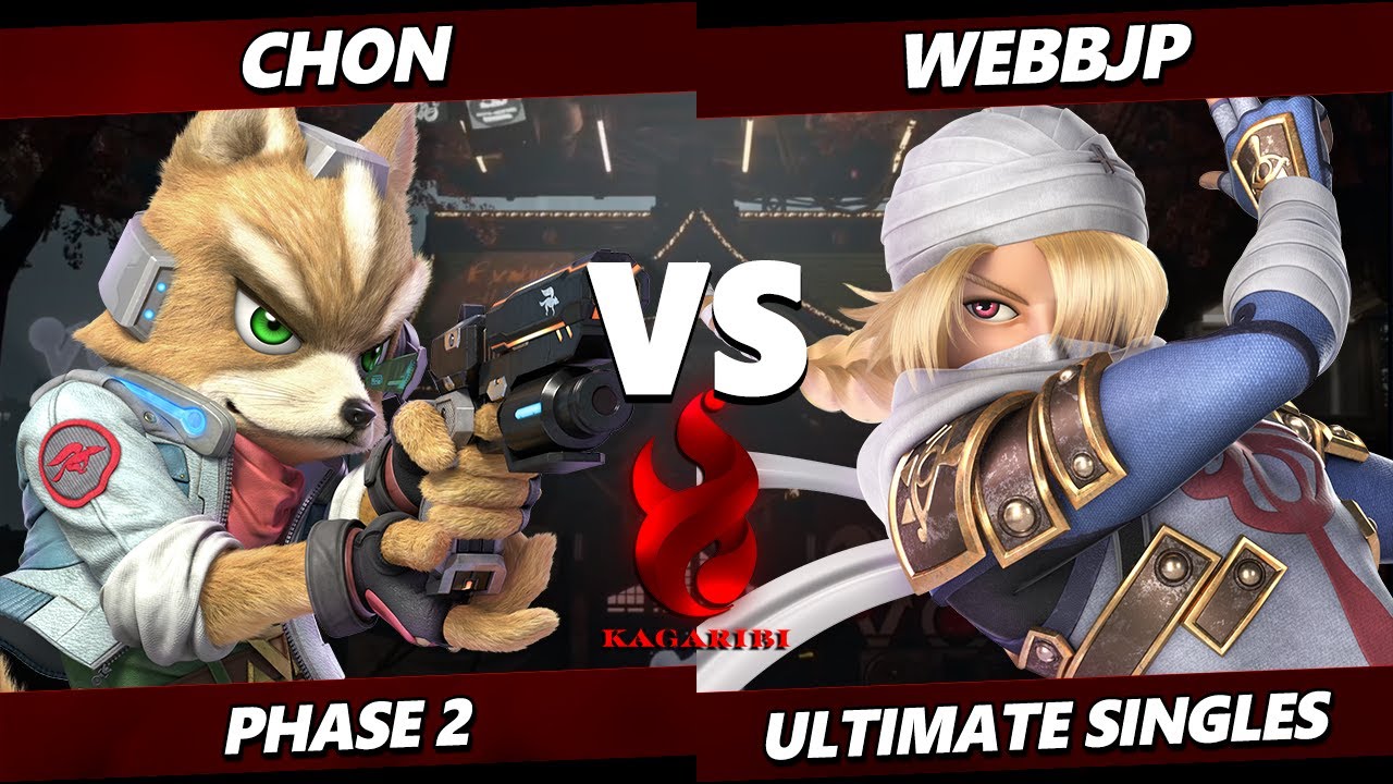 Kagaribi 13 - Chon (Fox) Vs. WebbJP (Sheik) Smash Ultimate - SSBU
