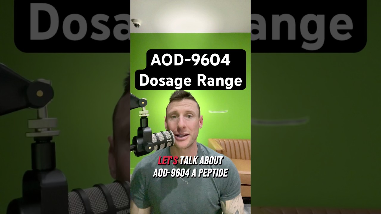 Fat-Burning Peptide AOD-9604 #peptides #aod9604 #shorts #weightloss #shortvideo