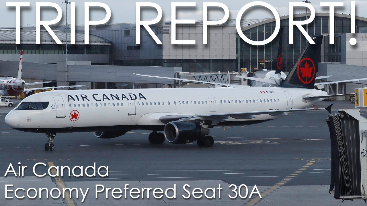 Air Canada A321 Economy Preferred Trip Report