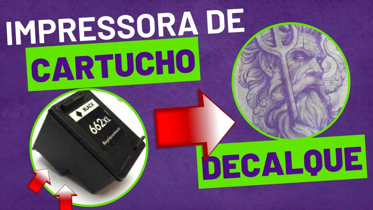 Tattoo, Como transformar Impressora de Cartucho em Impressora de Decalque de Tatuagem,Passo a Passo!