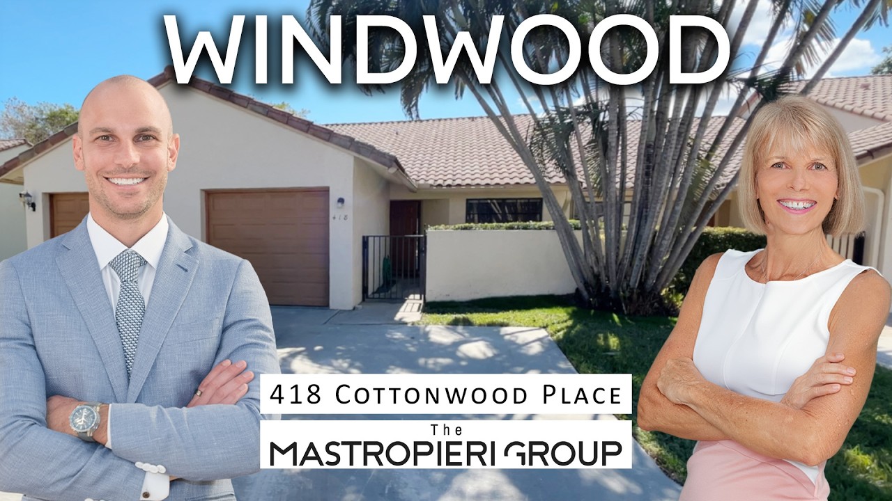 Boca Raton Home Tour | Windwood | 418 Cottonwood Pl