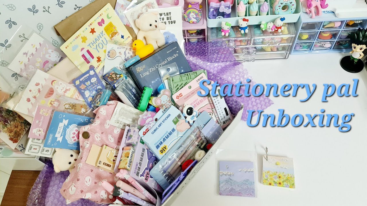 Huge Stationery Haul || stationerypal unboxing #stationerypal