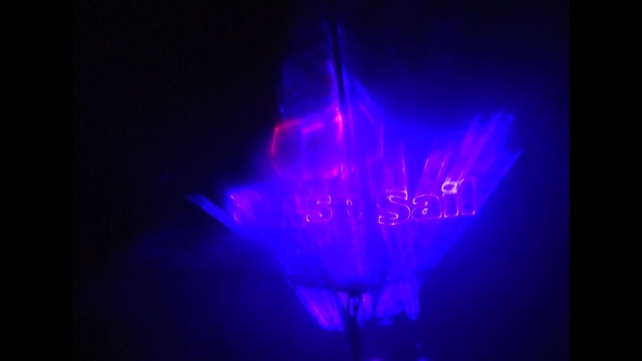 Lasershow bei der 34.Hansesail 2025 in Rostock-Warnemünde